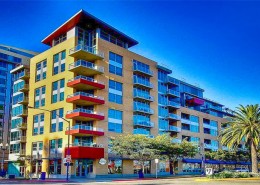 Park Terrace Condos San Diego Mid-rise at 206 Park Blvd, San Diego