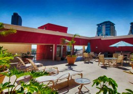 235 On Market Condos San Diego - Roof Top Courtyard