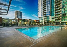 The Mark San Diego Condos - Pool Area