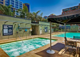 The Mark San Diego Condos - Pool & Spa Area